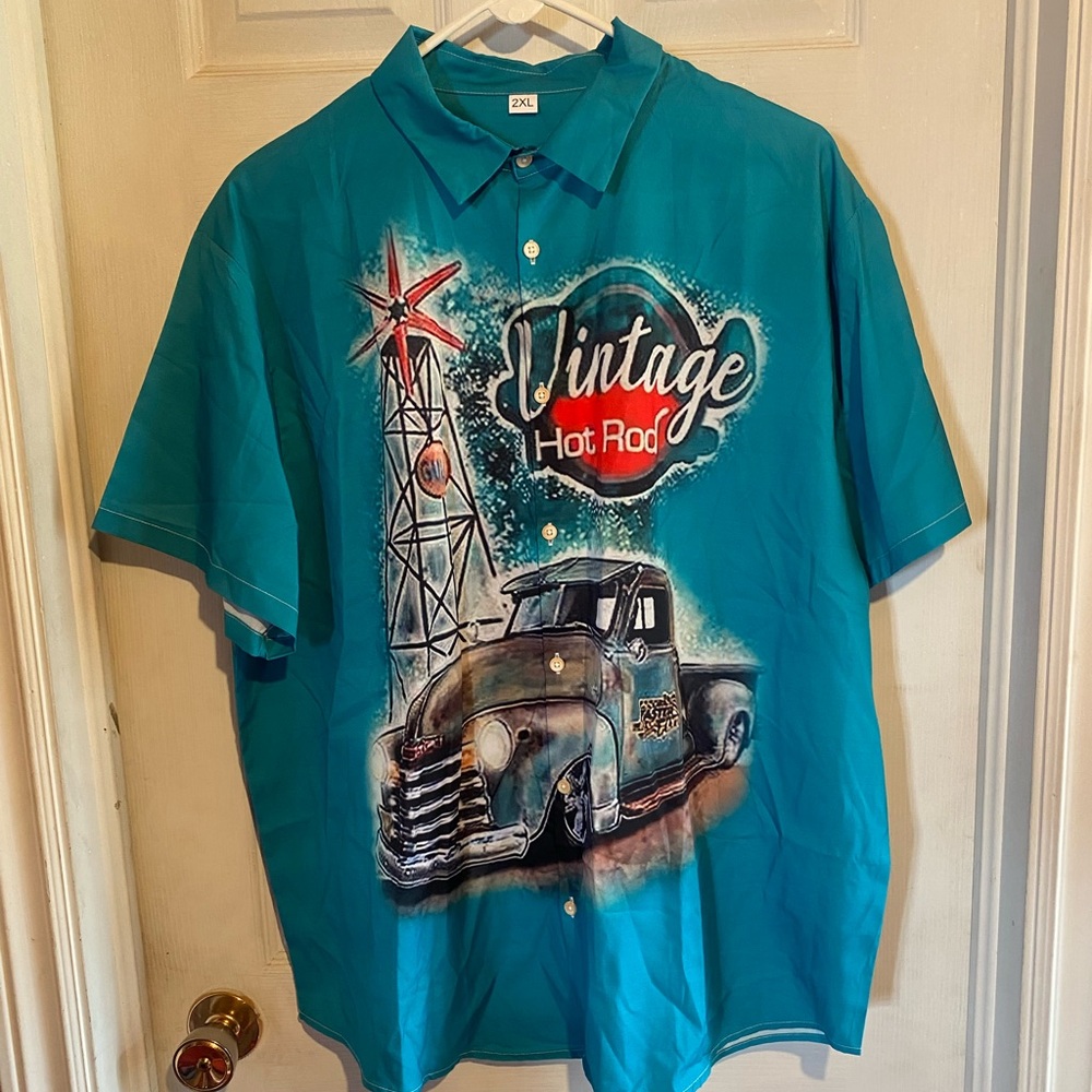Mens Hotrod shirt 👕 size 2X